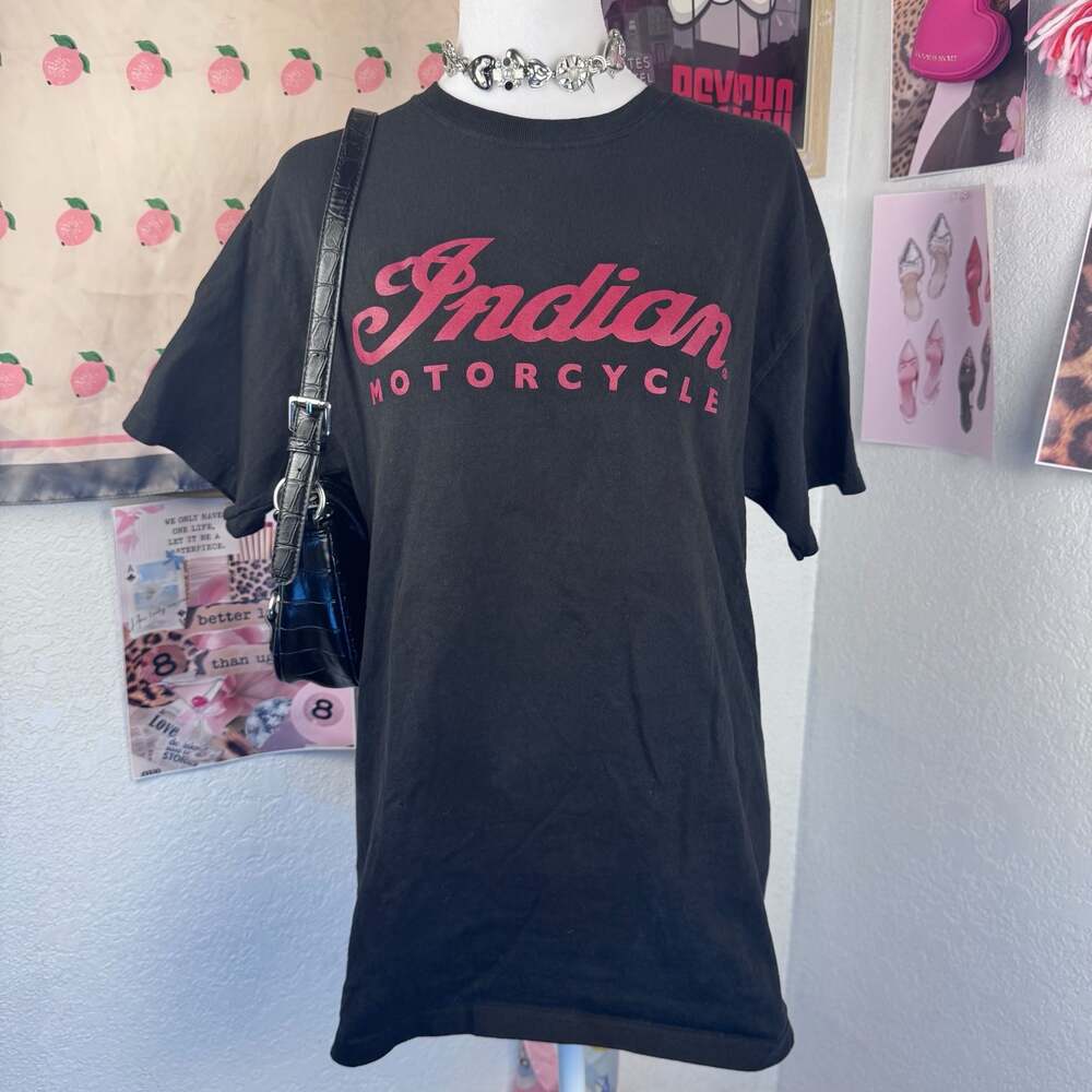 Indian Motorcycle Four Corners Farmington NM Graphic T-Shirt Black